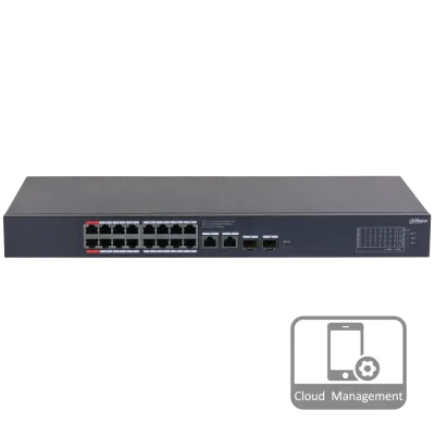 Dahua DH-CS4220-16GT-190 PoE Комутатор 20 портів керований