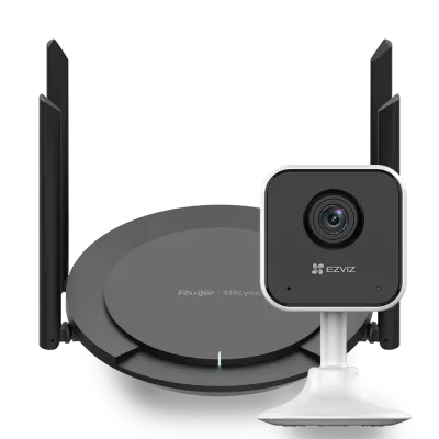 Ezviz CS-H1C (1080P) + Reyee RG-EW300 PRO Комплект