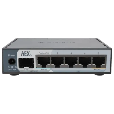MikroTik hEX S (2025) (E60iUGS) Маршрутизатор