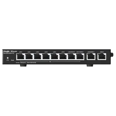 Ruijie Reyee RG-EG310GH-P-E 10-портовий PoE з хмарним керуванням Маршрутизатор