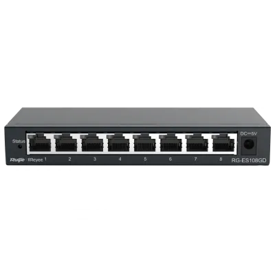 Ruijie Reyee RG-ES108GD Комутатор 8 портів некерований
