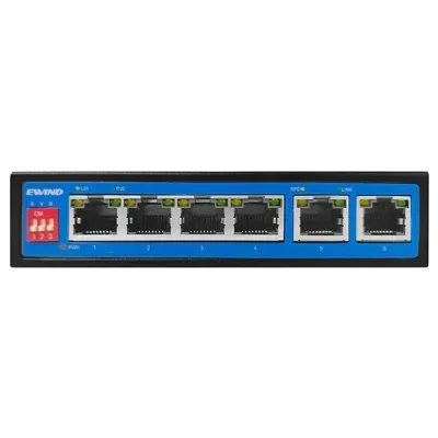 Ewind EW-S1906CF-DP PoE Комутатор 6 портів некерований