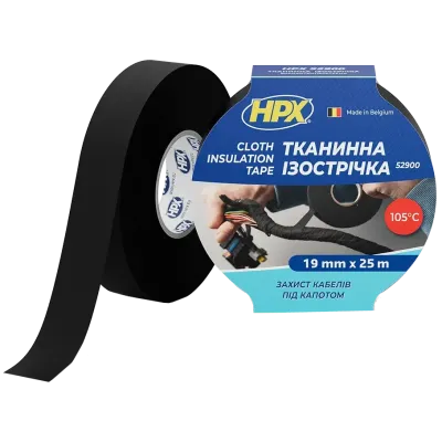 HPX LI1925 19мм х 25м Стрічка тканинна ізоляційна