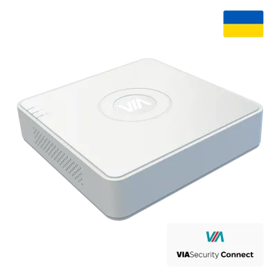 VIA-NVR04V1Q 4-канальний Відеореєстратор VIASecurity
