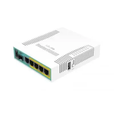 MikroTik hEX PoE (RB960PGS) 5-портовий PoE Маршрутизатор