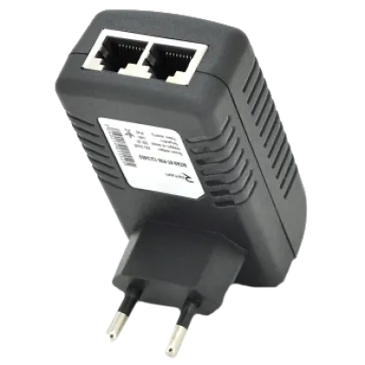 RITAR RT-PIN-48 / 24EU 48V 05A POE інжектор