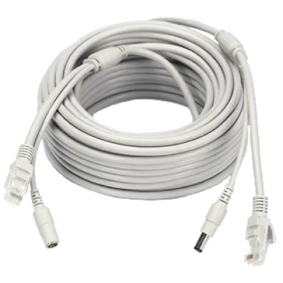RJ-45 + DC 15м Патчкорд комбінований