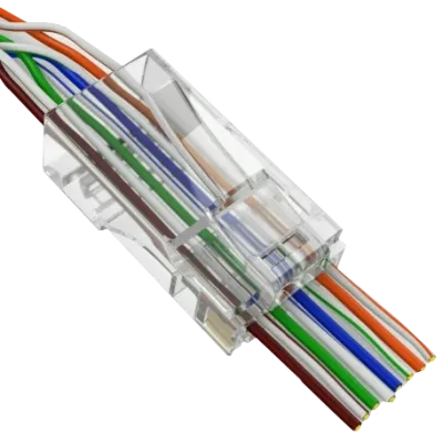 RJ-45 8P8C UTP Cat-5 (50 шт/уп.) для наскрізного підключення Конектор Merlion