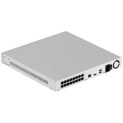 Ajax NVR H2D16PAC (16ch) white HDMI 4K 16Тб PoE Відеореєстратор