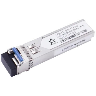 ALISTAR SFP-1G-BX-U-L20 SFP 1G 1SM WDM LC 20KM TX1310/RX1550nm DDM Модуль
