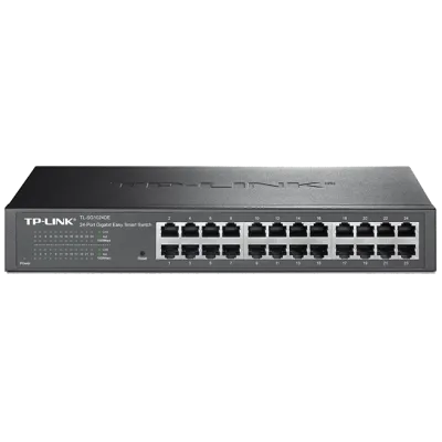 TP-LINK TL-SG1024DE Комутатор 24 порти керований