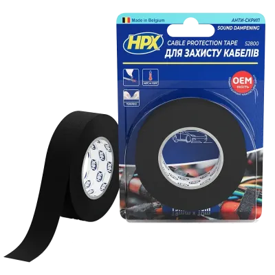 HPX TP1910 19мм х 10м Стрічка для жгутування та захисту кабелів