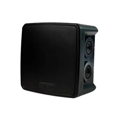 Коробка розподільча СКІМ 114х114х40 чорна ІР54 (B1102026)
