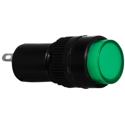 Сигнальна арматура АСКО-УКРЕМ AD22E-10DS зелена 220V АC (A0140030179)