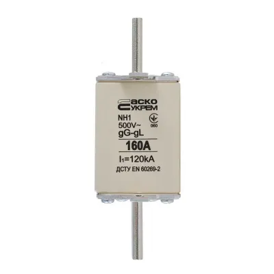 Запобіжник NH1 160A gG АСКО-УКРЕМ (A0050010030)
