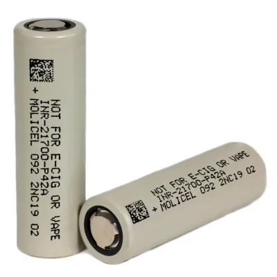 Акумулятор Li-ion 4,2Ah 3.7V 21700 Molicel INR21700-P42A