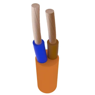 Провід ПВС 2х2,5 Прикарпаткабель помаранчевий бухта 100 м