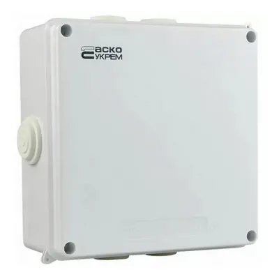 Коробка розподільча АСКО-УКРЕМ 150х150х70 біла IP65 (A0150170020)