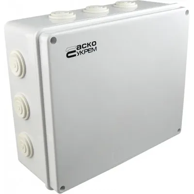 Коробка розподільча АСКО-УКРЕМ 300х250х120 біла IP65 (A0150170025)