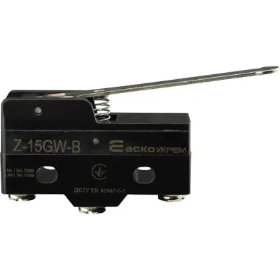 Мікровимикач АСКО-УКРЕМ Z-15GW-B (A0050040004)