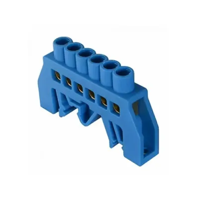 Шина нульова BC-3А 6 отворів в корпусі ACKO-УКРЕМ (A0150120054)