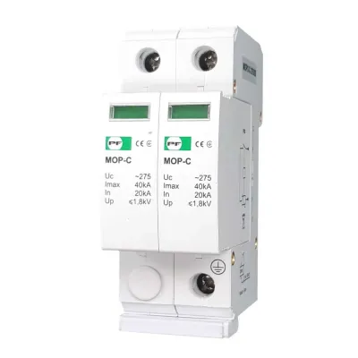 Обмежувач перенапруги MOP2-C 20кА/40кА/275В Промфактор (MOP2-C275/20)