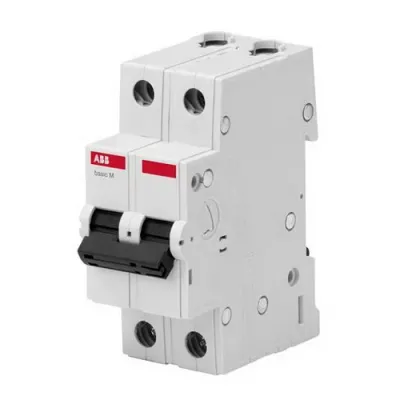 Автоматичний вимикач ABB basic M 2P C50 (2CDS642041R0504)