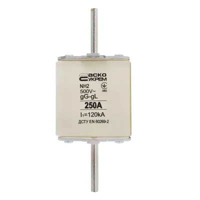 Запобіжник NH2 250A gG АСКО-УКРЕМ (A0050010035)