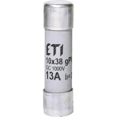 Запобіжник ETI CH 10x38 gPV 13A 1000V (30kA) (2625078)