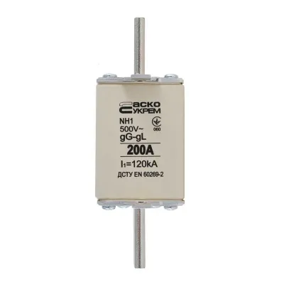 Запобіжник NH1 200A gG АСКО-УКРЕМ (A0050010031)