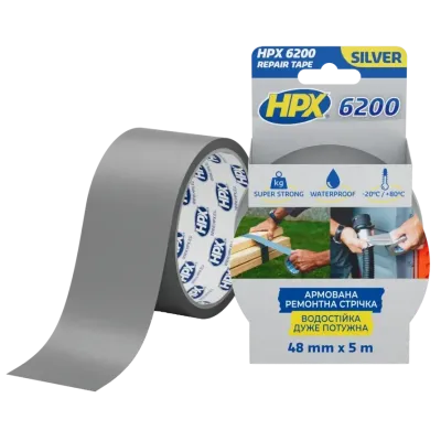 HPX CB5005 6200 48мм х 5м Стрічка армована одностороння