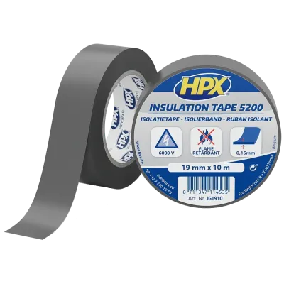 HPX IG1910 HPX5200 19мм х 10м Стрічка ПВХ ізоляційна