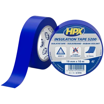 HPX IL1910 HPX5200 19мм х 10м Стрічка ПВХ ізоляційна