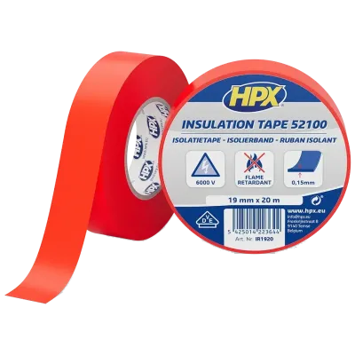 HPX IR1920 HPX52100 19мм х 20м Стрічка ПВХ ізоляційна