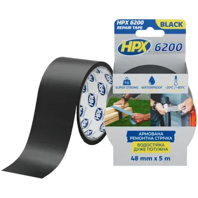 HPX CS5005 6200 48мм х 5м Стрічка армована одностороння