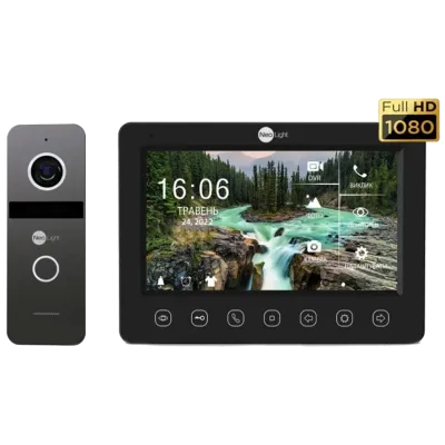 Neolight NeoKIT FHD Pro B/GRAPHITE (KAPPA + HD + SOLO FHD) Комплект відеодомофону