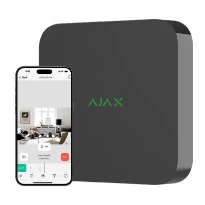 Ajax NVR (16ch) (8EU) black Відеореєстратор