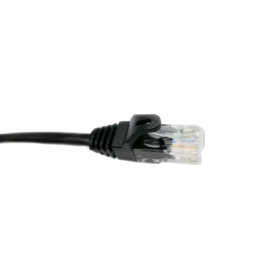 Патч-корд E-server UTP, 0.5 м, кат. 5e чорний