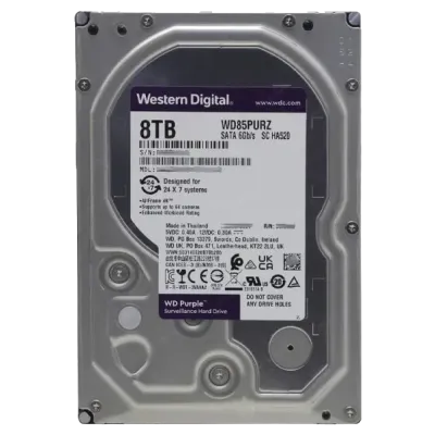Western Digital Purple WD85PURZ 8Тб Жорсткий диск внутрішній