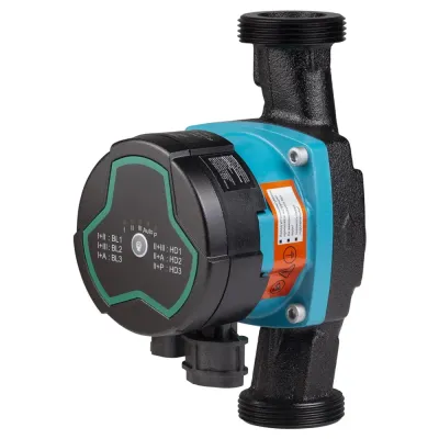 Насос циркуляційний енергозберігаючий 5-60Вт Hmax 8м Qmax 63л/хв Ø1½