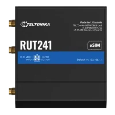 Teltonika RUT241 з 4G LTE, Wi-Fi Промисловий стільниковий маршрутизатор