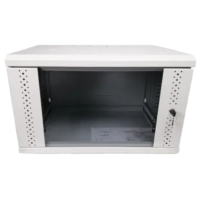 EServer 12U 600х350х637 скло, сіра Шафа