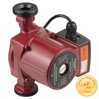 Насос циркуляційний 100Вт Hmax 6м Qmax 75л/хв Ø1½