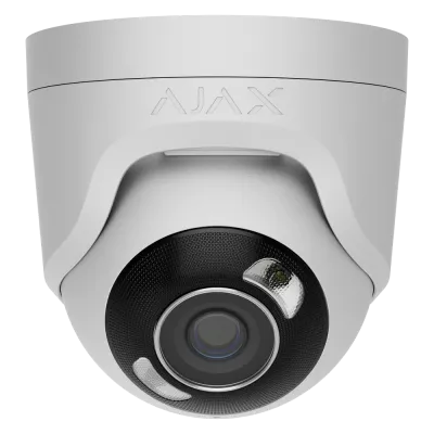 Ajax TurretCam HL (8 Mp/2.8 mm) white IP відеокамера